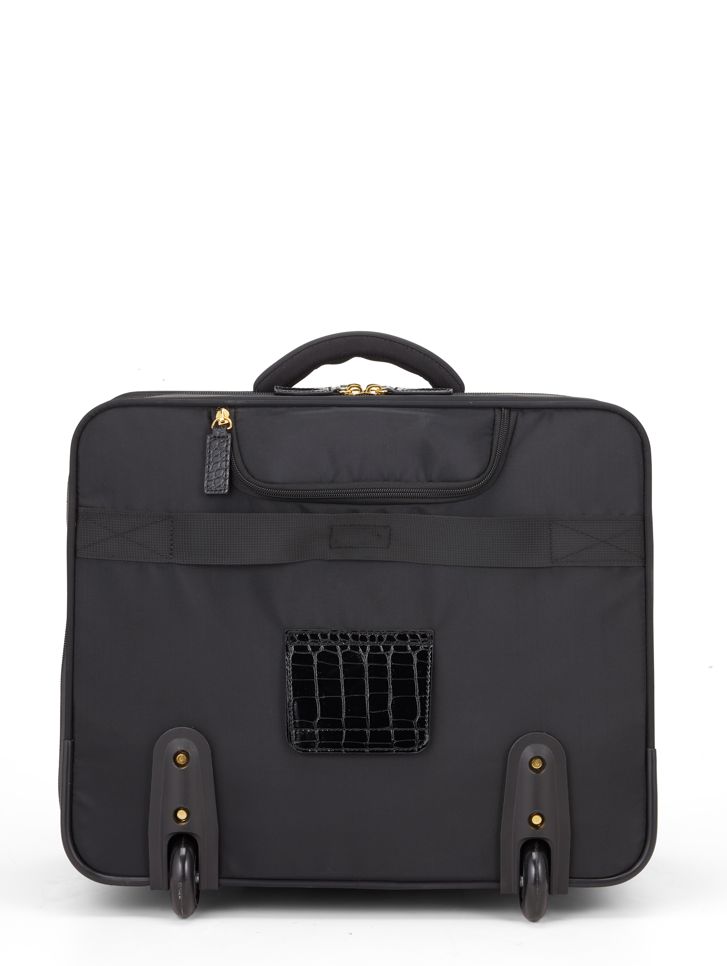 Croco Overnight Laptop Roller – 17” For Men and Women