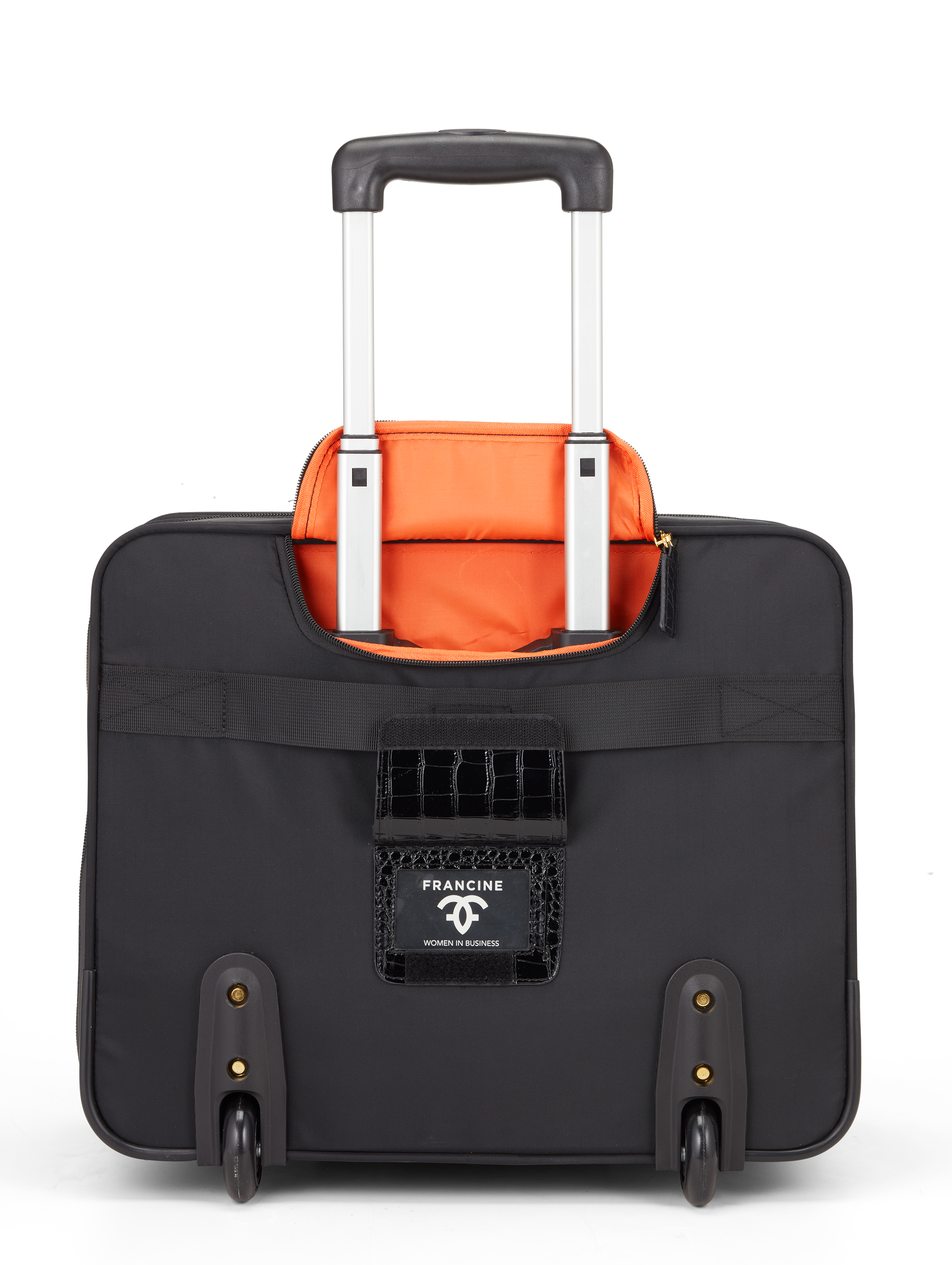 Croco Overnight Laptop Roller – 17” For Men and Women