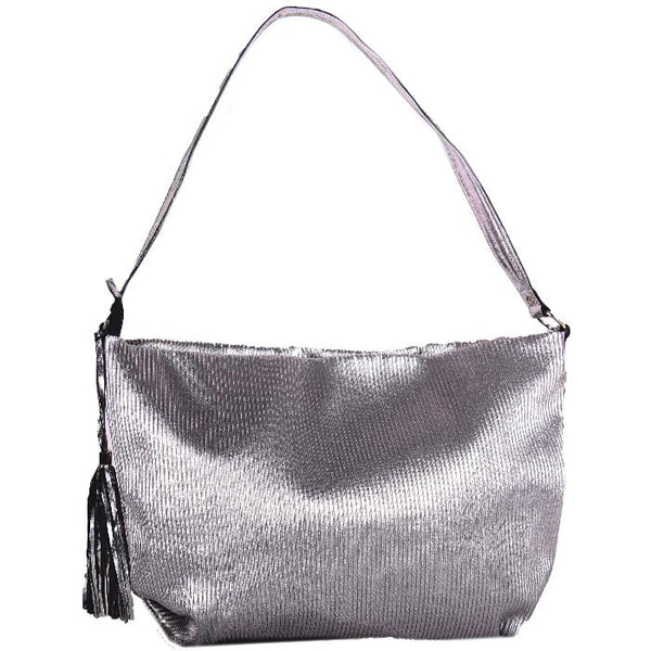Venice Sparkles Tote Metallic Silver | Laptop Bags for Women | Francine Collections
