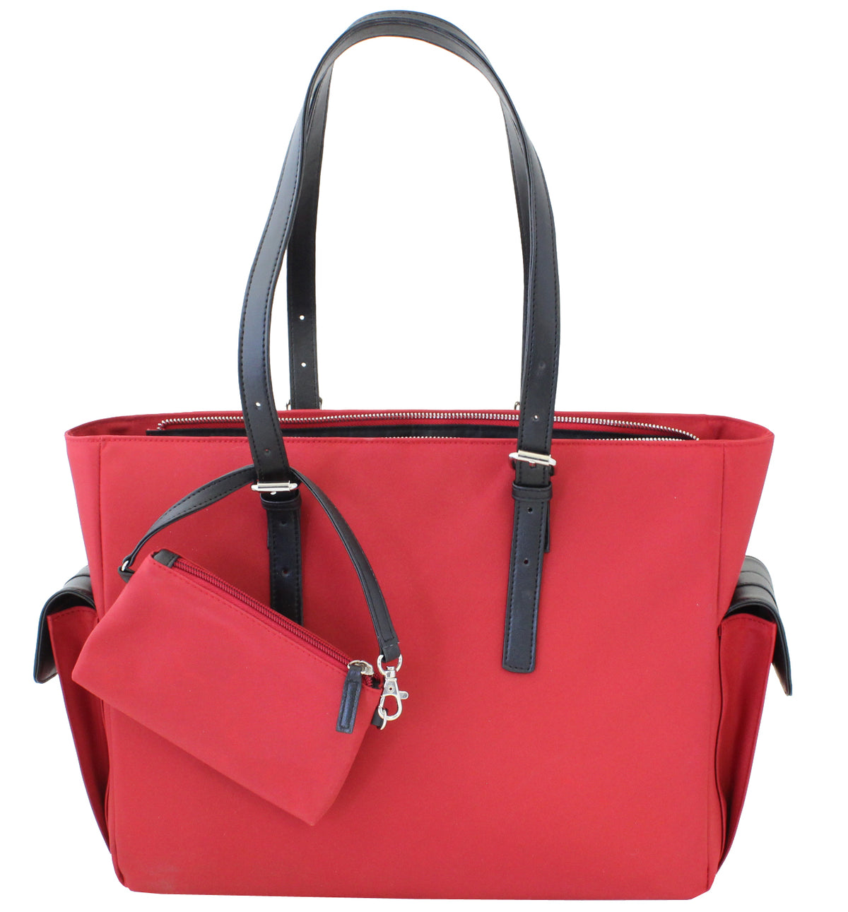 Slim Liberator 16" Laptop Tote with wrist purse - Francine Collections