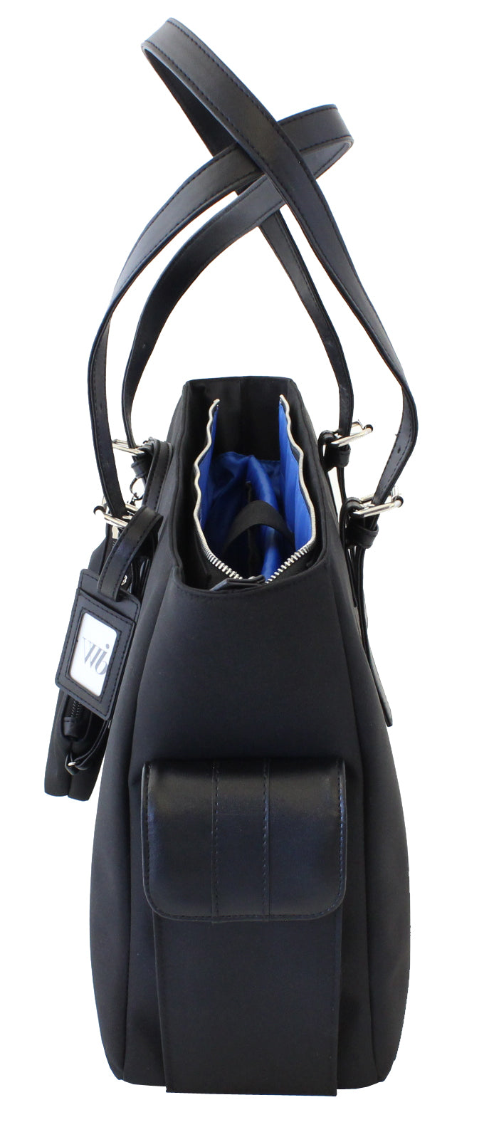 Slim Liberator 16" Laptop Tote with wrist purse - Francine Collections