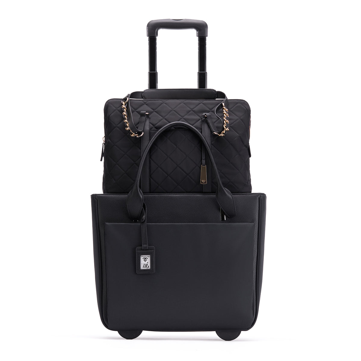 The No. 5 Classic 15” Laptop Tote - Francine Collections