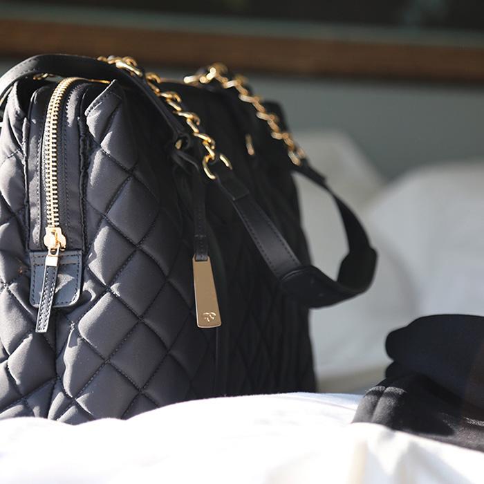 The No. 5 Classic 15” Laptop Tote - Francine Collections