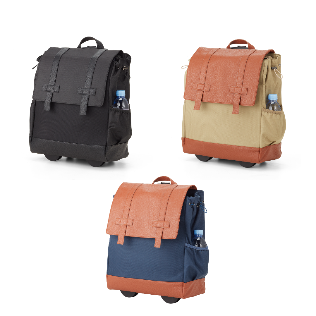Wheels Up 16" Rolling Backpack - Francine Collections
