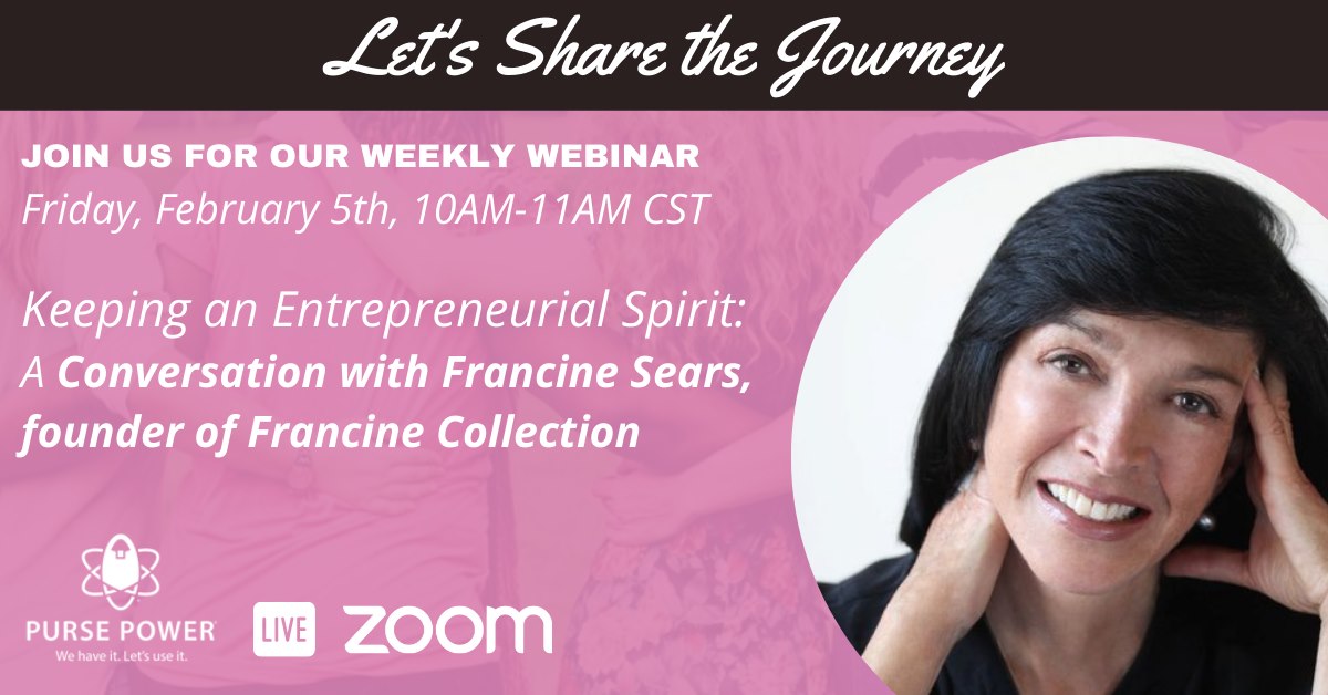 Let's Share the Journey with Francine Farkas Sears - Francine Collections