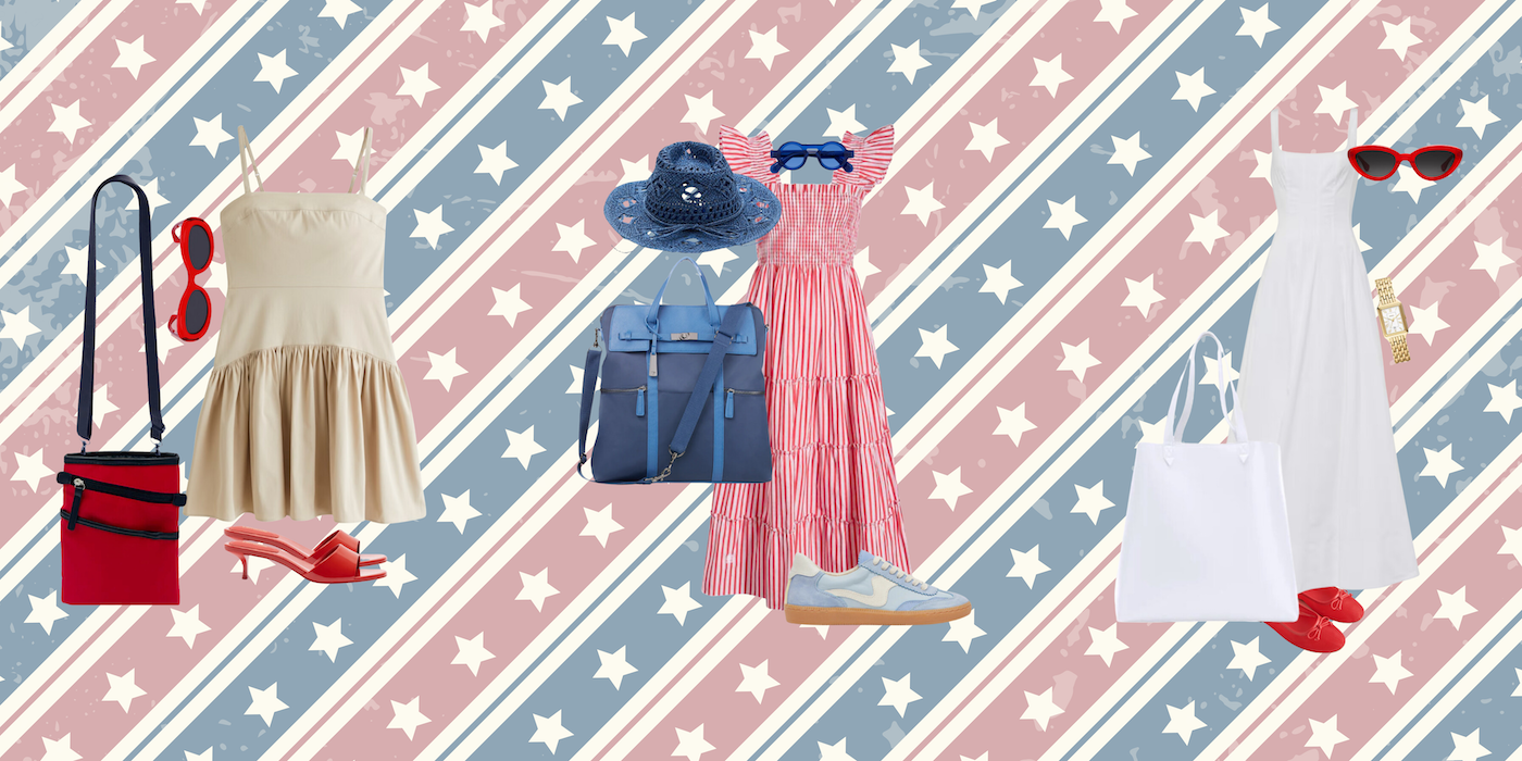 4th of July Ensembles with Francine Bags for Her