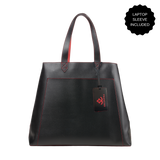 Rouge Noir Tote With Laptop Sleeve