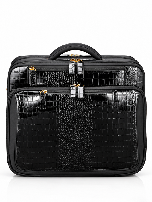 Croco All In One Rolling Overnighter