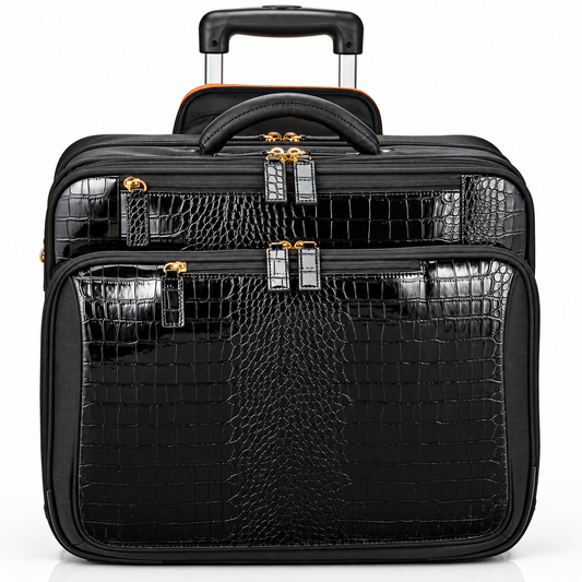 Croco All In One Rolling Overnighter
