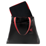Rouge Noir Tote With Laptop Sleeve