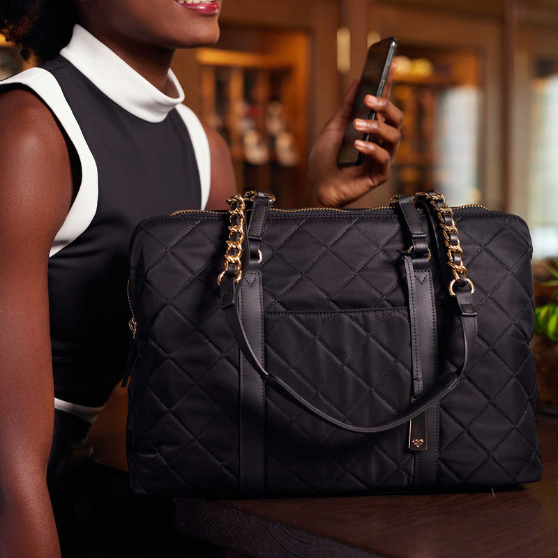 Chanel Work Bag Black