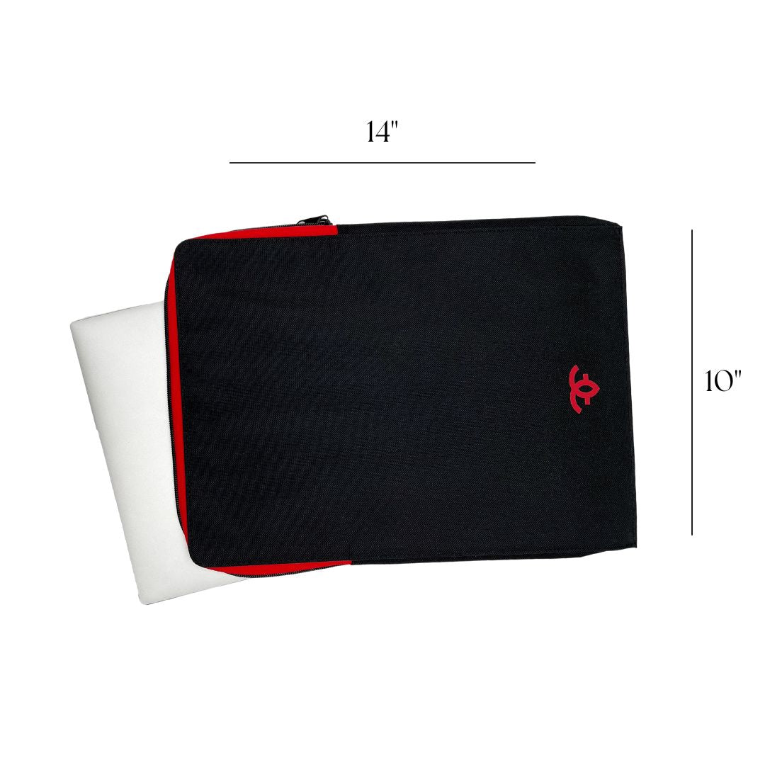 Rouge Noir Tote With Laptop Sleeve 15"