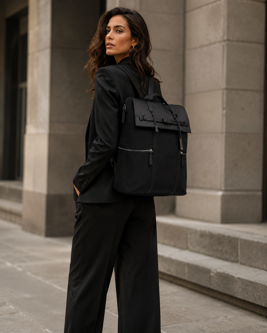 Highline - Convertible 16" Laptop Backpack, Tote & Crossbody - Francine Collections