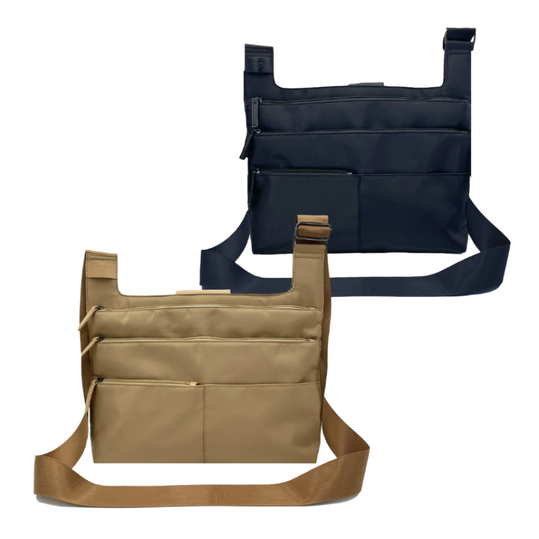 Montana – Slim 14" Laptop Crossbody Backpack – Unisex Design - Francine Collections
