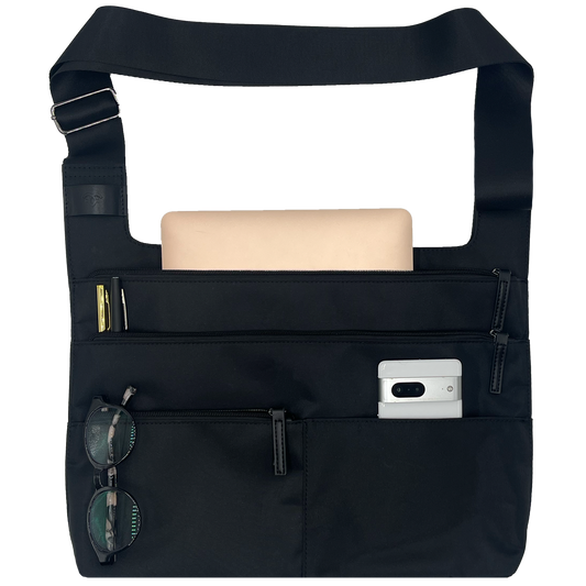 Montana – Slim 14" Laptop Crossbody Backpack – Unisex Design - Francine Collections