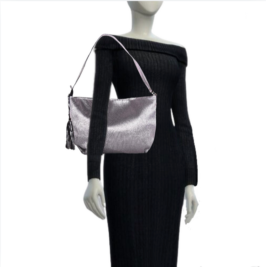 Venice Sparkle Laptop Crossbody Tote 16" - Francine Collections