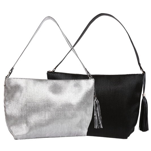 Venice Sparkle Laptop Crossbody Tote 16" - Francine Collections