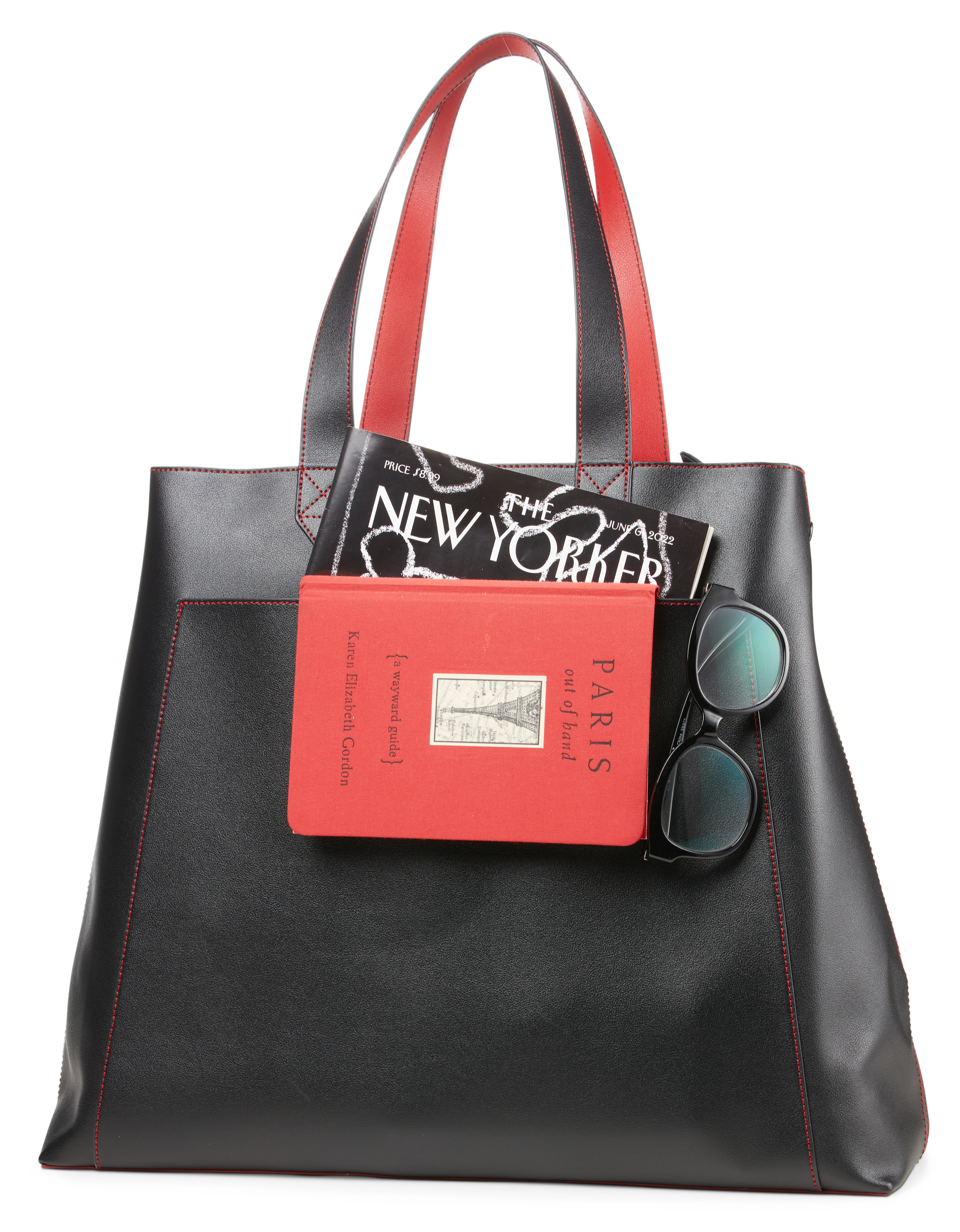 Rouge Noir Tote With Laptop Sleeve 15"