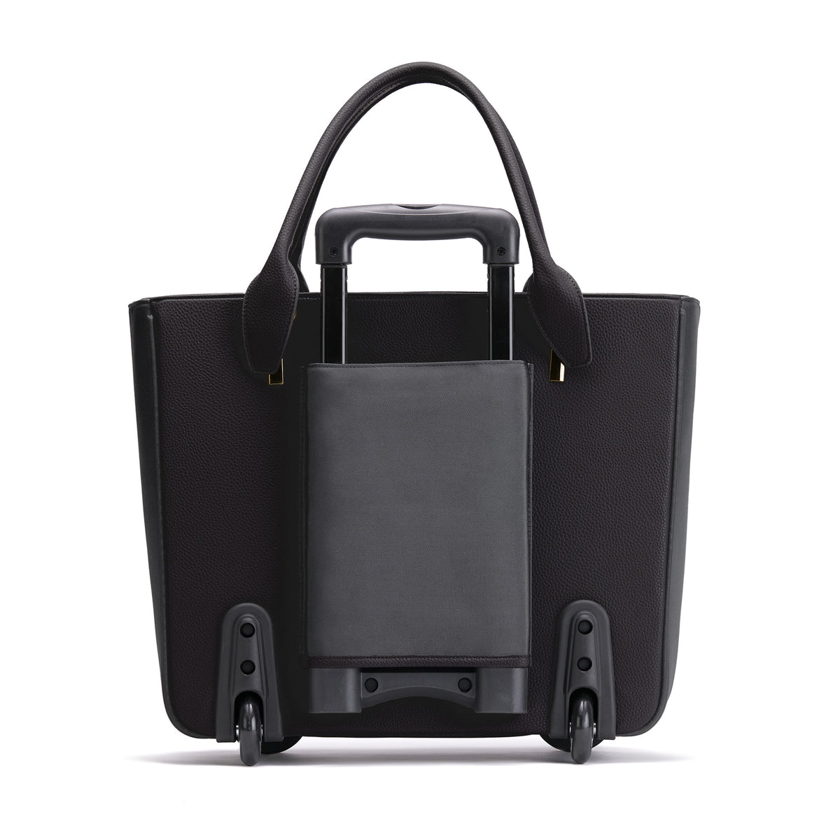 Florence 17" Rolling Laptop Bag — Black