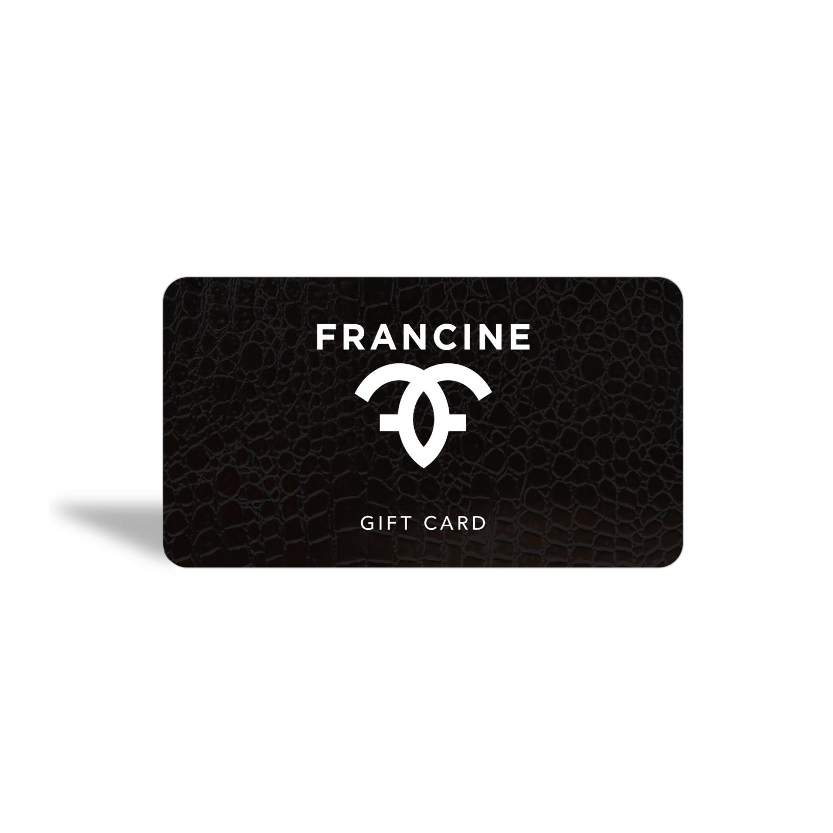 Francine Collections Gift Cards