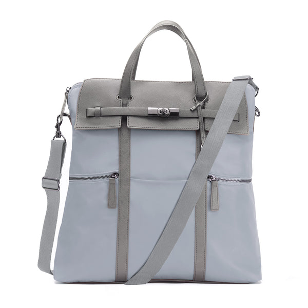Nylon convertible sales backpack tote