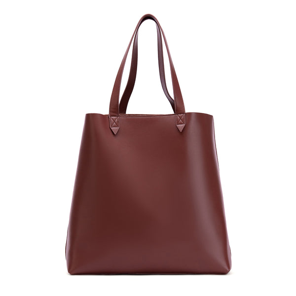 Made Easy Leather Carryall Work Tote