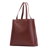 Made Easy Leather Carryall Work Tote