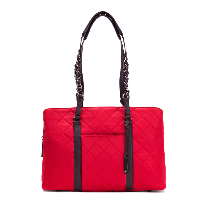 n 5 chanel red bag