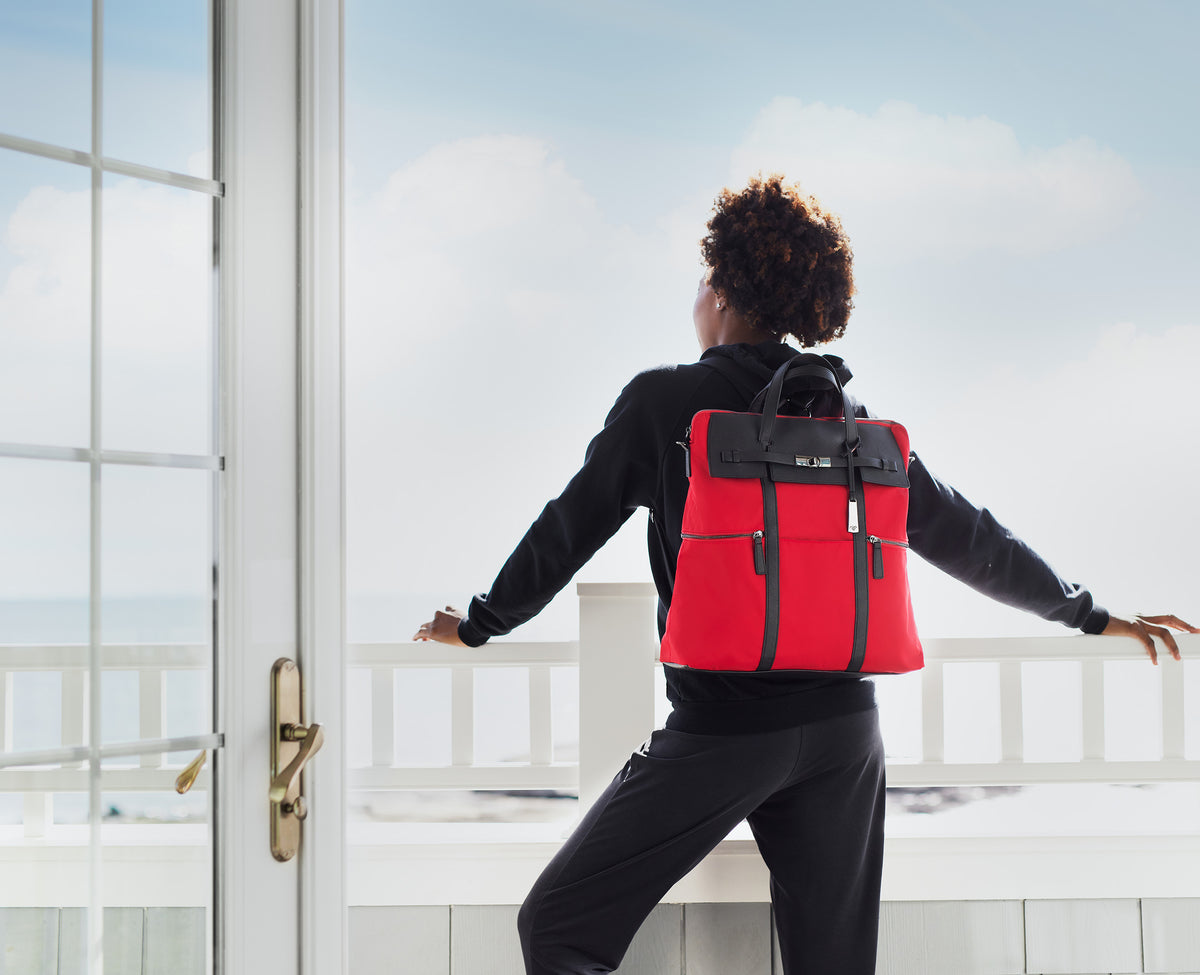 Highline - Convertible 16" Laptop Backpack, Tote & Crossbody - Francine Collections