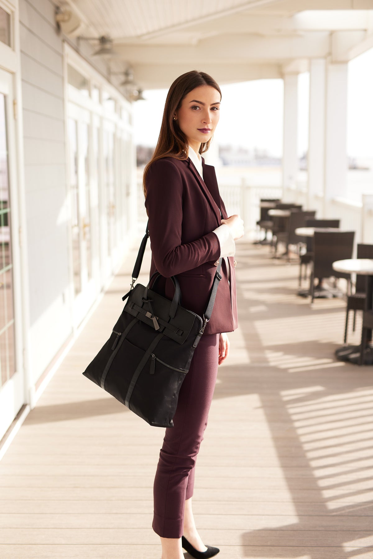 Highline - Convertible 16" Laptop Backpack, Tote & Crossbody - Francine Collections