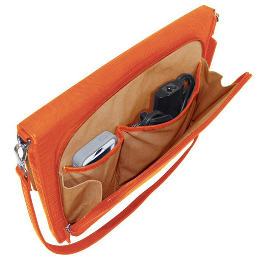 Lenox Lizard 14" Crossbody Laptop Case - Francine Collections