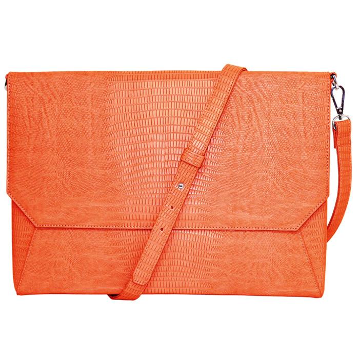 Lenox Lizard 14" Laptop Case Orange | Francine Collections | Branford, Connecticut