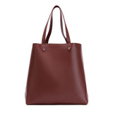 Made Easy – Genuine Leather Spacious 16" Laptop Tote - Francine Collections