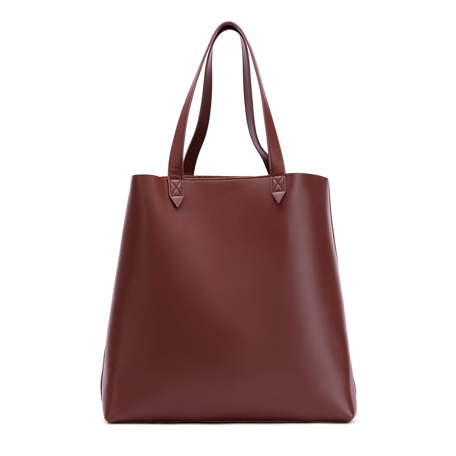 Made Easy – Genuine Leather Spacious 16" Laptop Tote - Francine Collections
