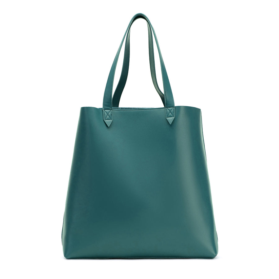 Made Easy – Genuine Leather Spacious 16" Laptop Tote - Francine Collections