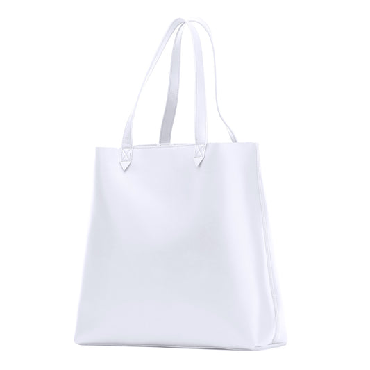 Made Easy – Genuine Leather Spacious 16" Laptop Tote - Francine Collections