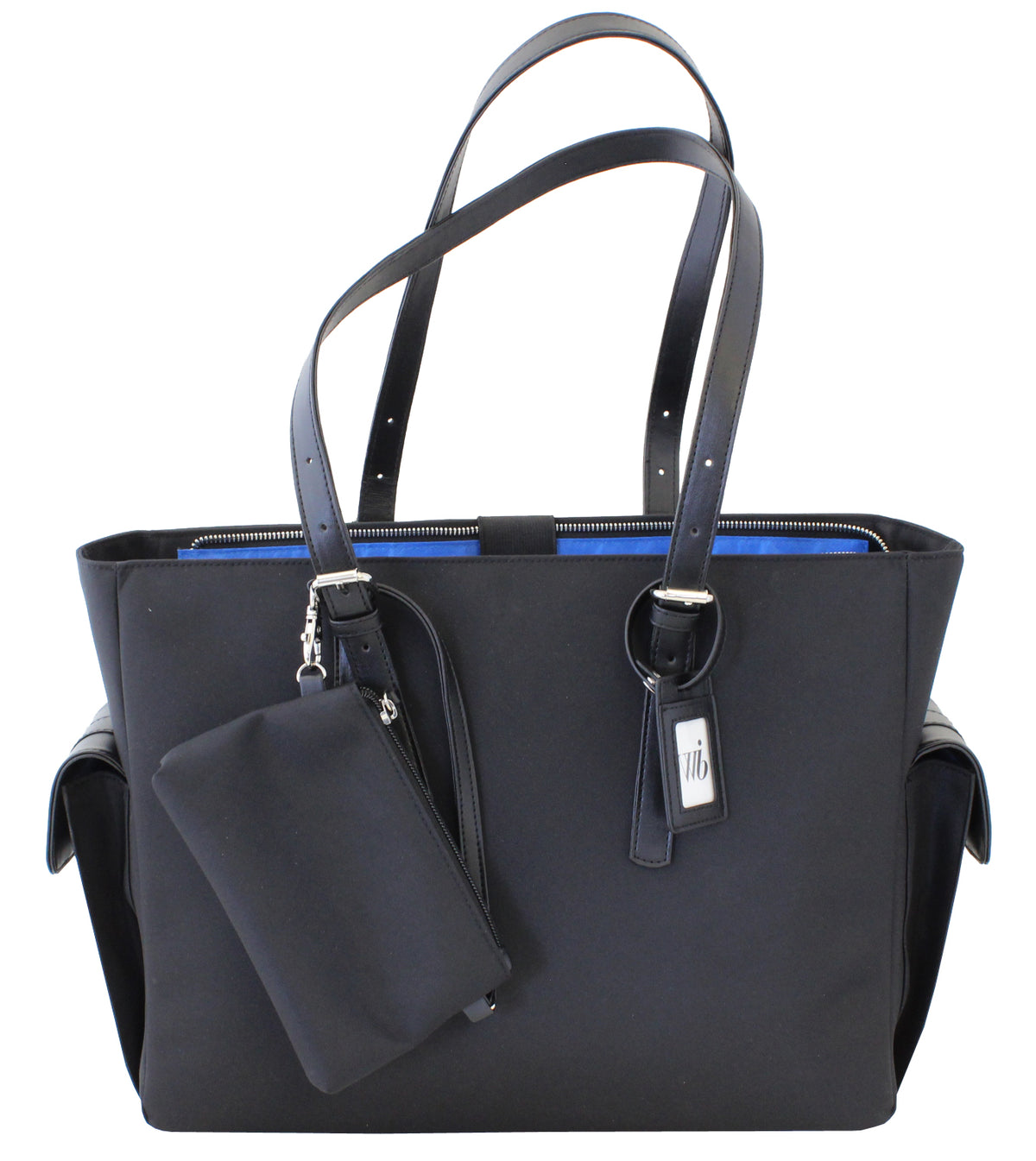 Slim Liberator 16" Laptop Tote with wrist purse - Francine Collections