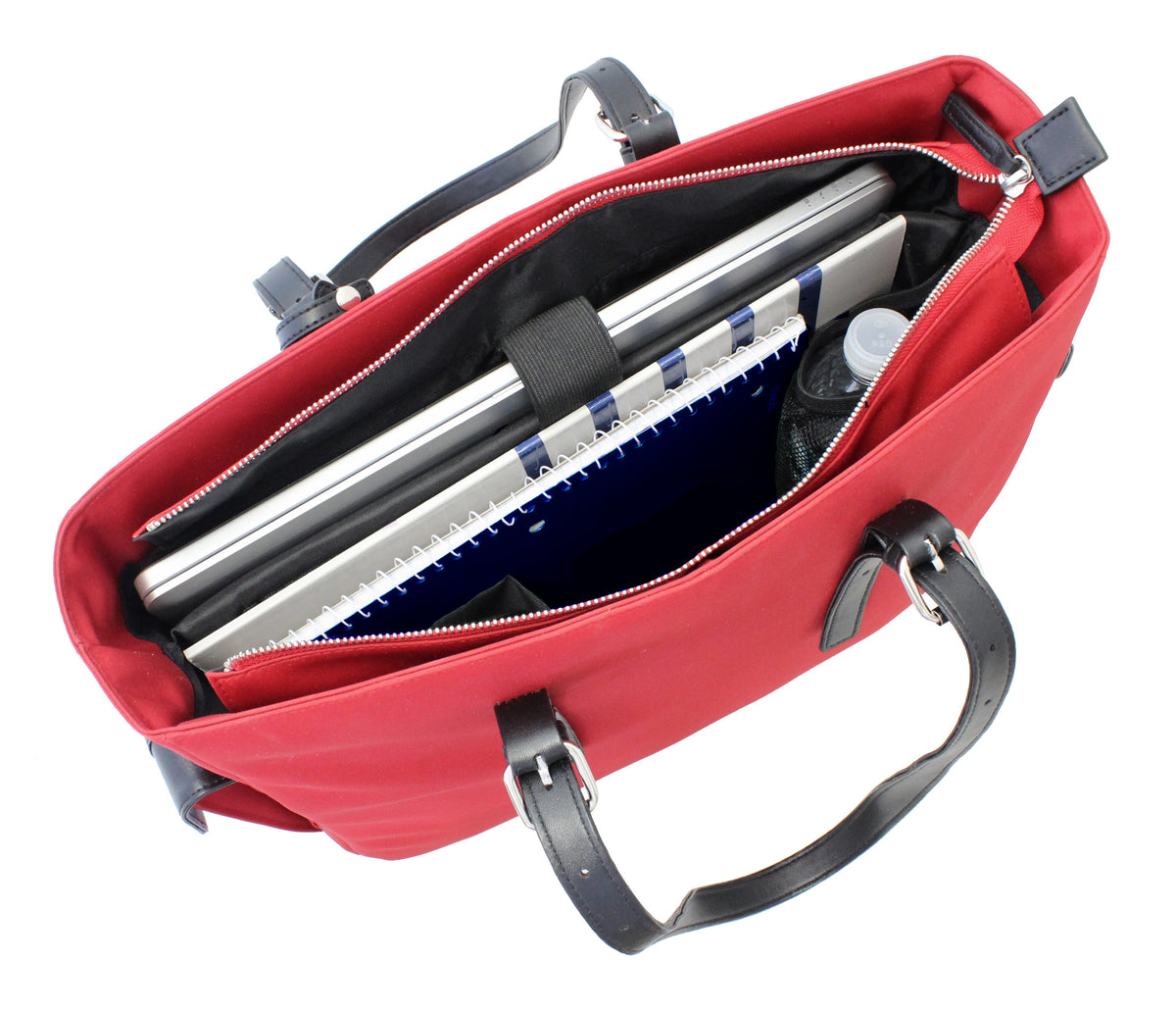 Slim Liberator 16" Laptop Tote with wrist purse - Francine Collections