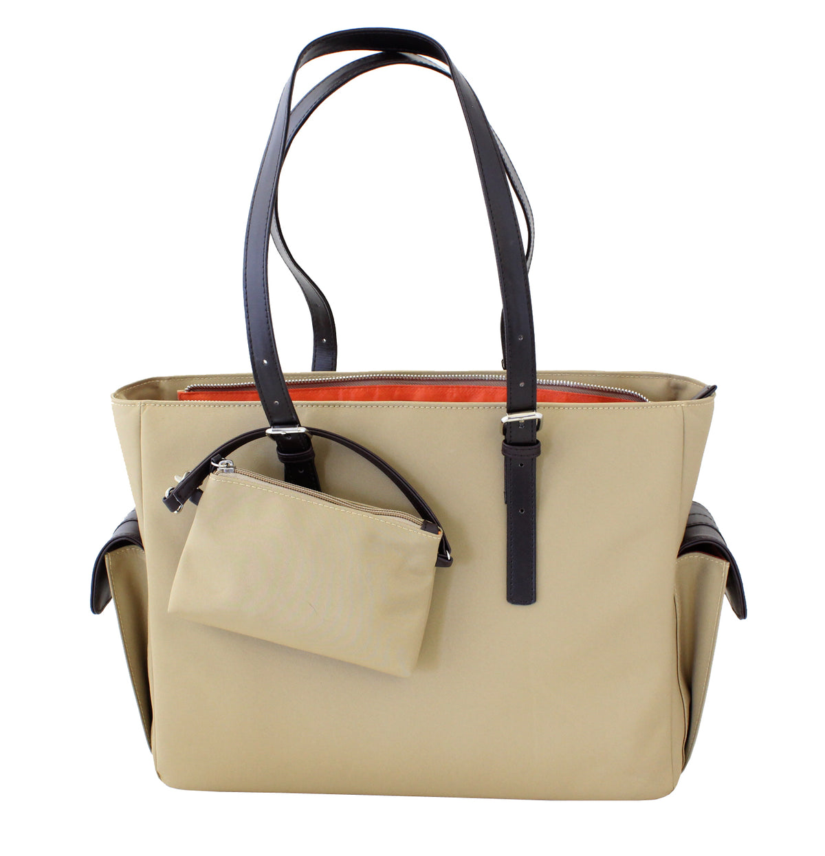Slim Liberator 16" Laptop Tote with wrist purse - Francine Collections