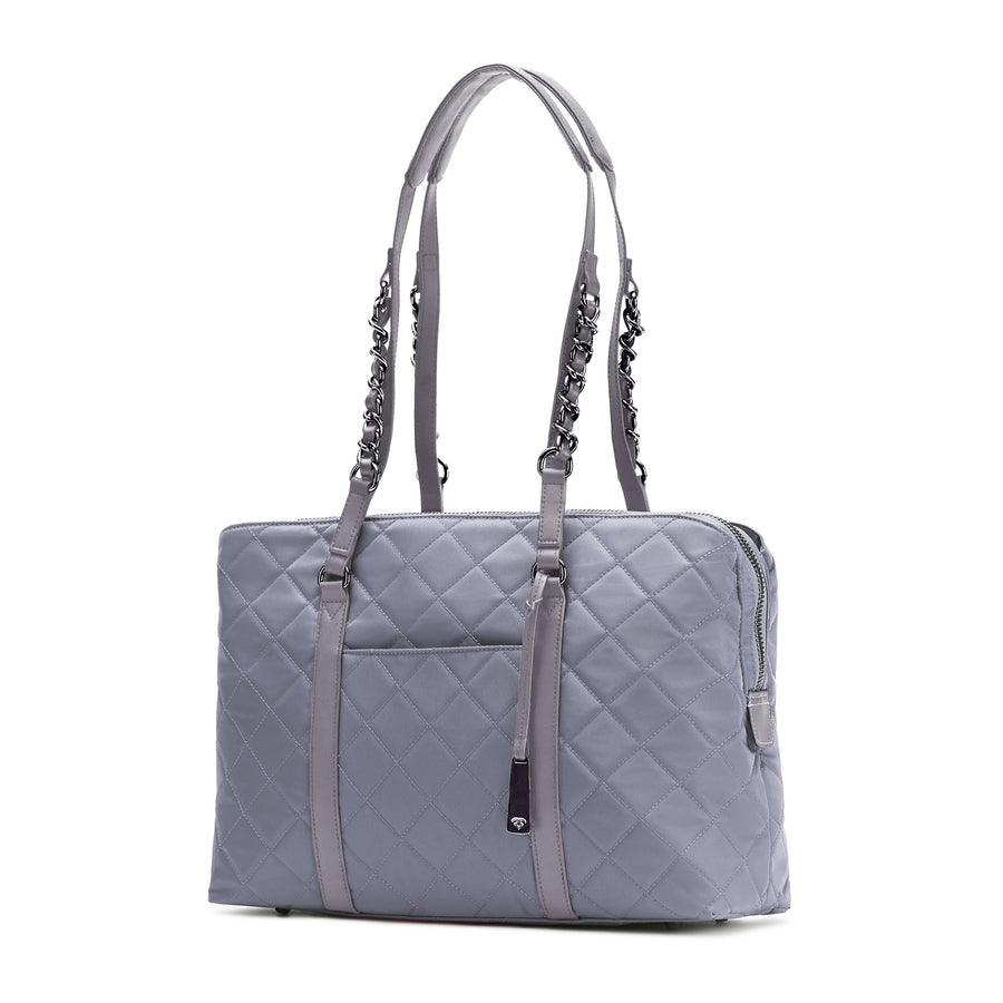 The No. 5 Classic 15” Laptop Tote - Francine Collections