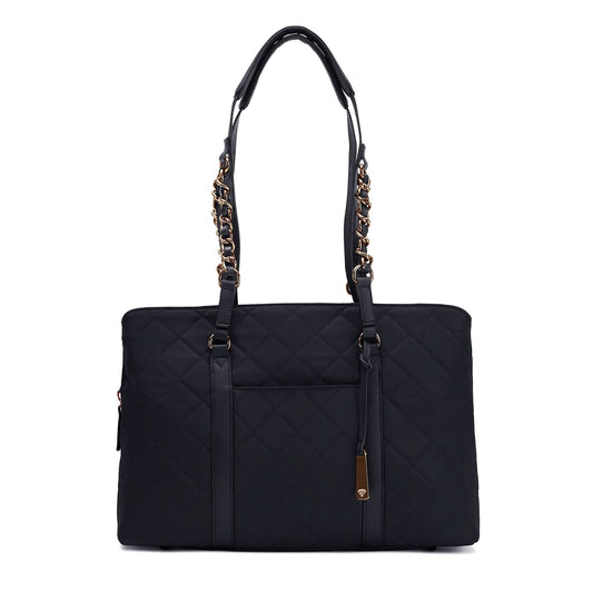 The No. 5 Classic 15” Laptop Tote - Francine Collections