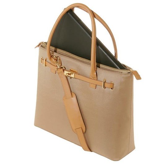 Thoroughbred Zippered 16" Laptop Bag - Francine Collections