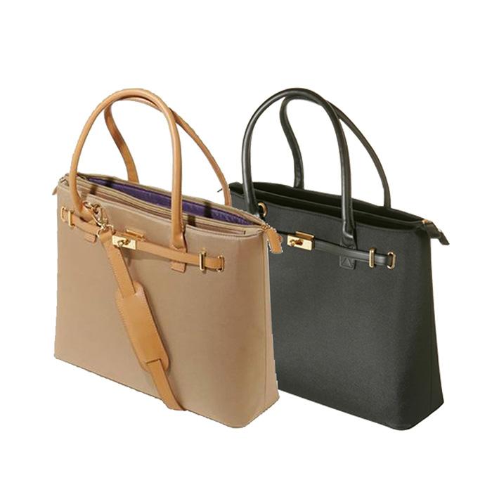 Thoroughbred Zippered Laptop Bag 16" - Francine Collections