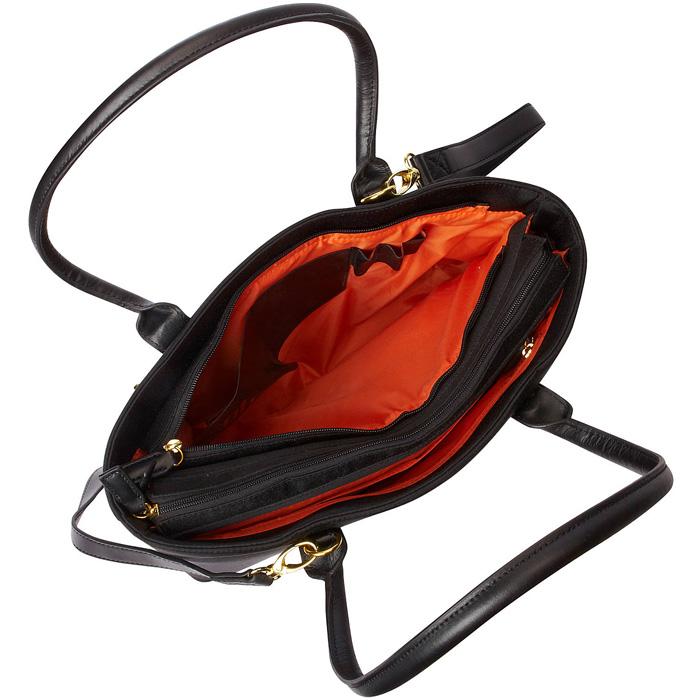 Thoroughbred Zippered Laptop Bag 16" - Francine Collections