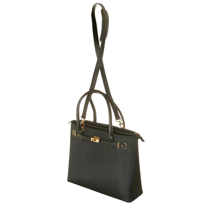 Thoroughbred Zippered Laptop Bag 16" - Francine Collections