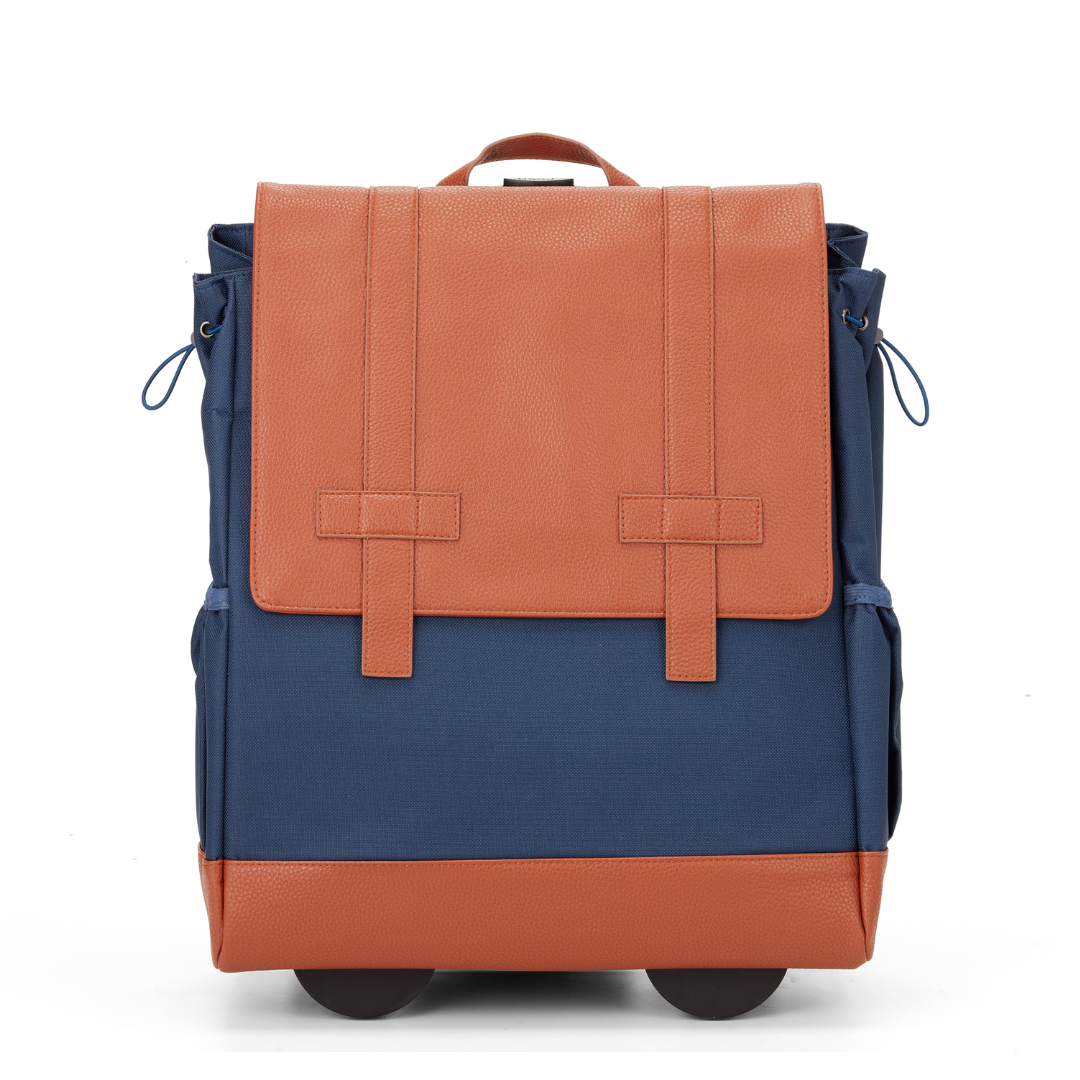 Wheels Up 16" Rolling Backpack - Francine Collections