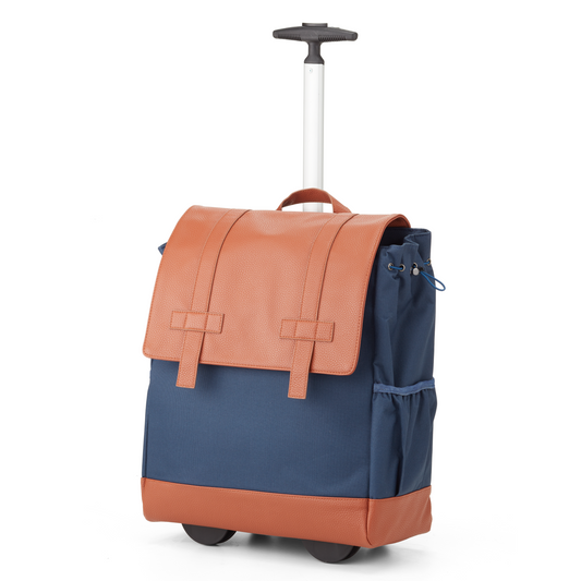 Wheels Up 16" Rolling Backpack - Francine Collections