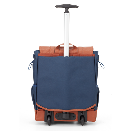 Wheels Up 16" Rolling Backpack - Francine Collections